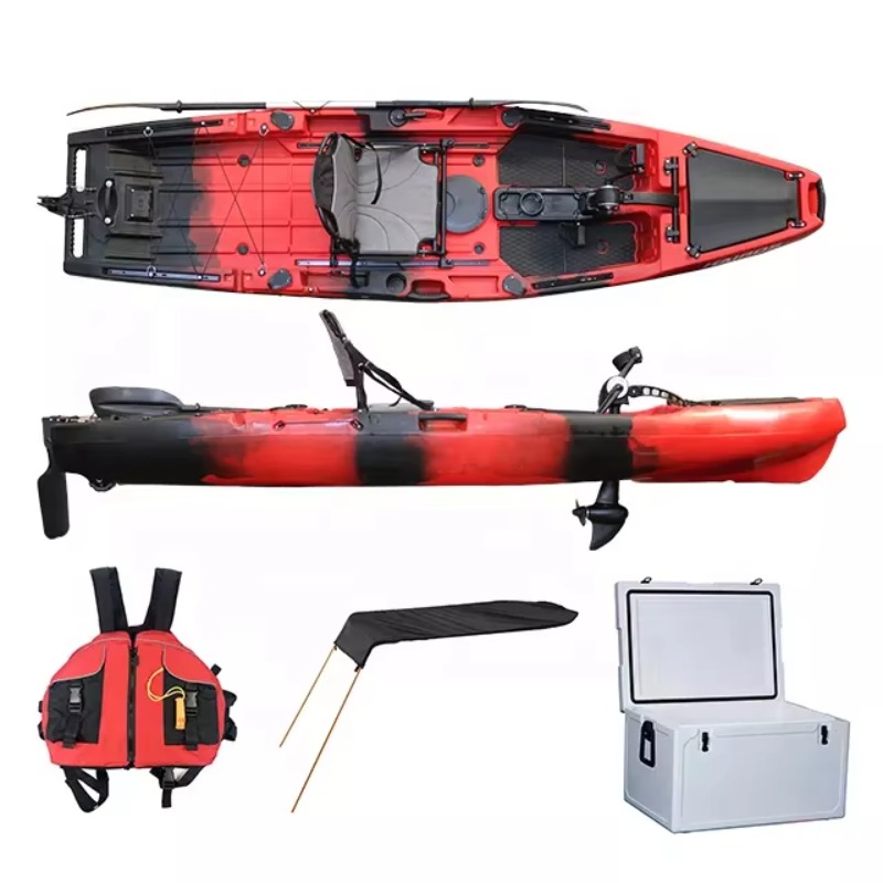 Kayak Pedal Tunggal Berkualita - Fishing Kayak Sit In ulasan dan harga